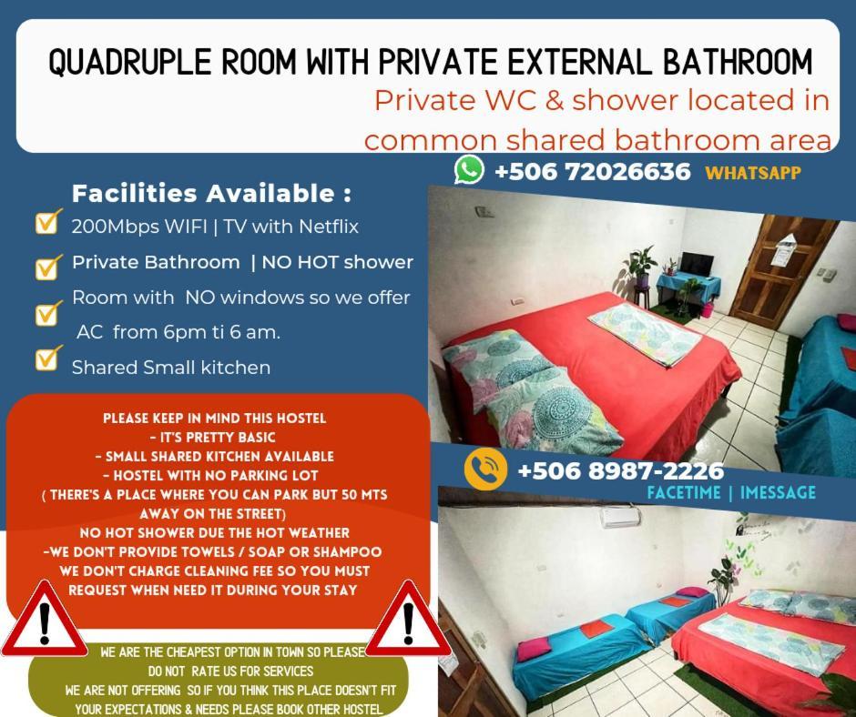 Bato'S Hostel Quepos Ngoại thất bức ảnh
